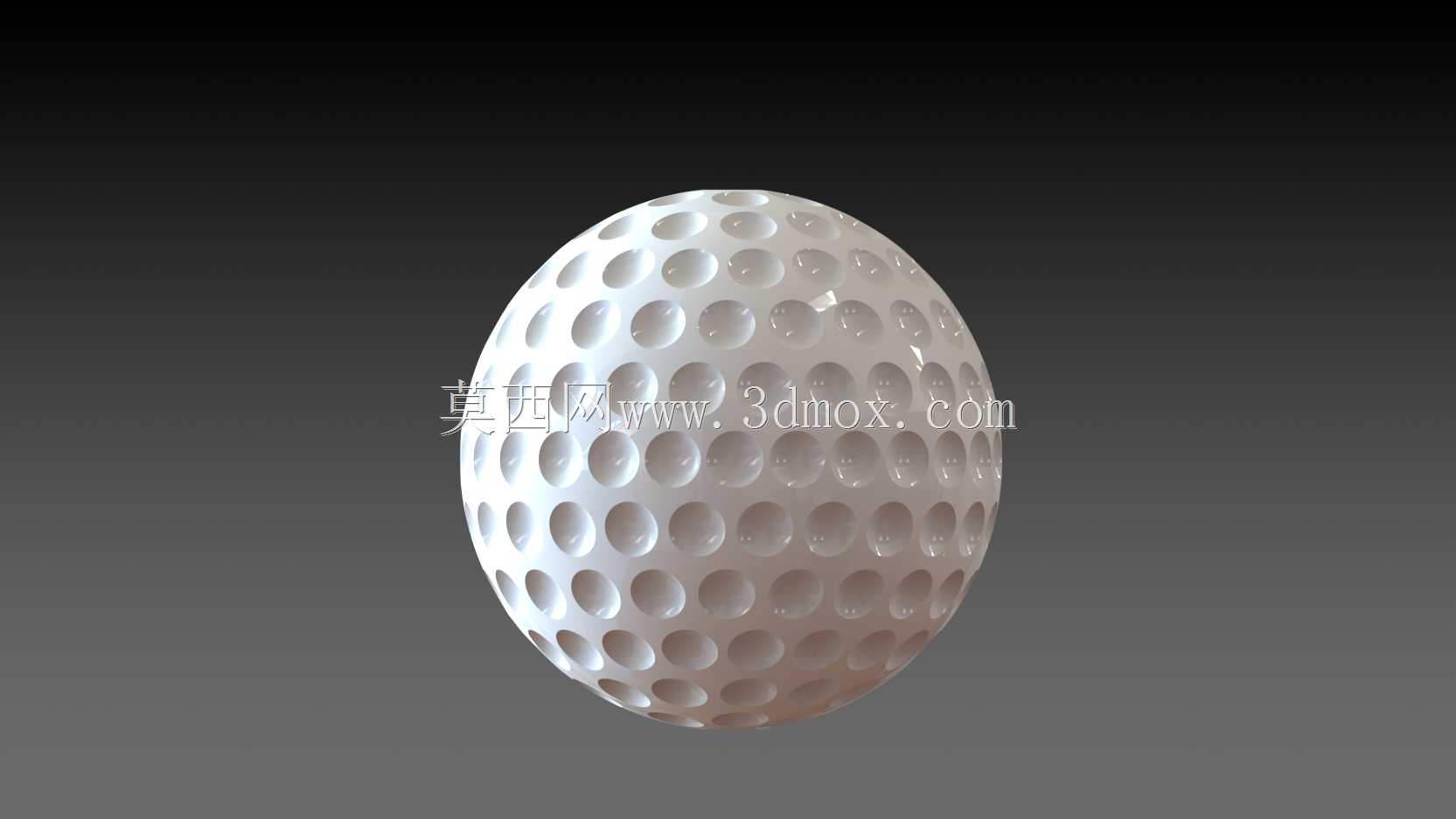 高尔夫球(Solidworks)