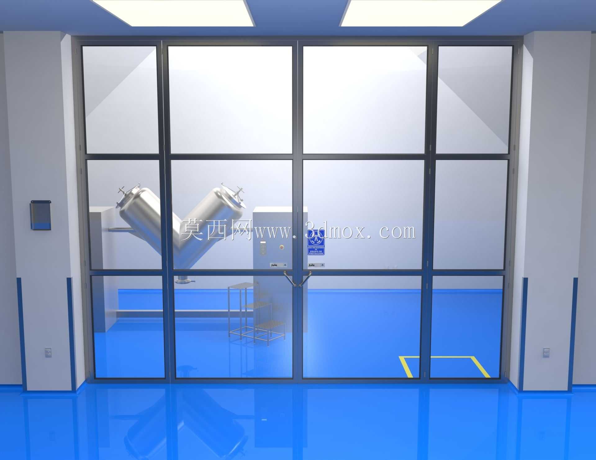 ��ɫ������/Cuarto blanco de producci��n