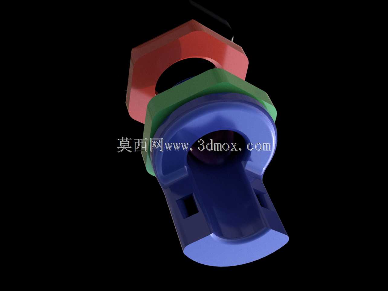用于1/2\“敲除式v3的衬套,带内置拉链底座