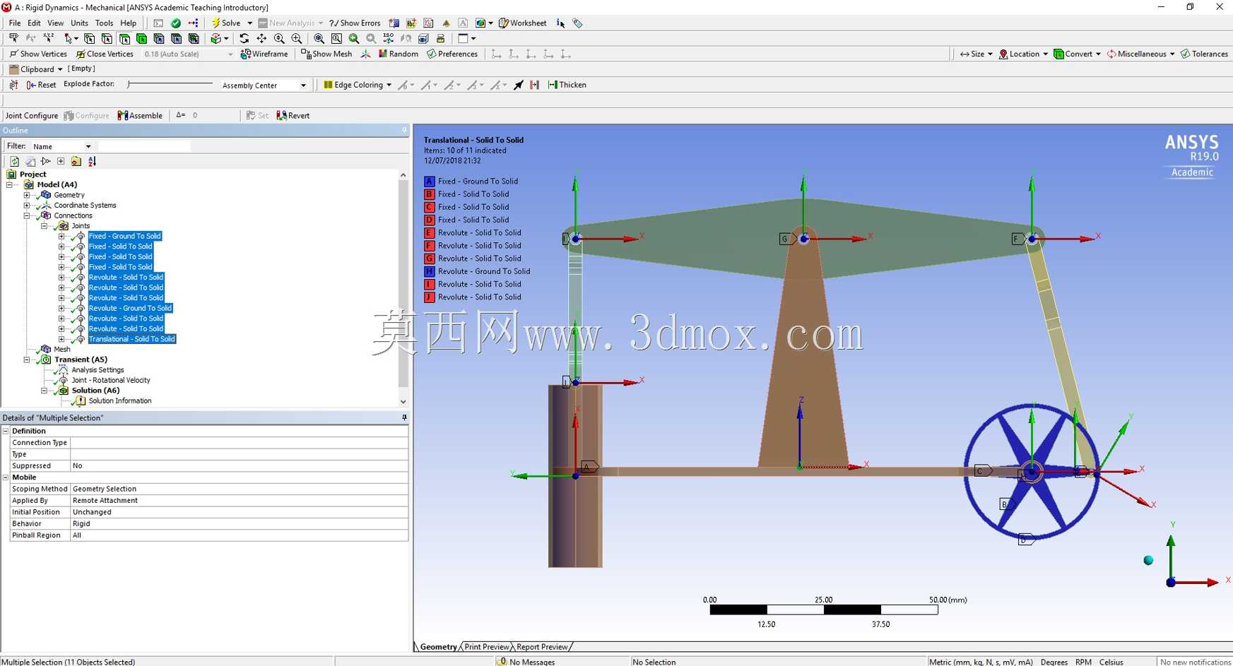 Ansys���嶯��ѧ������