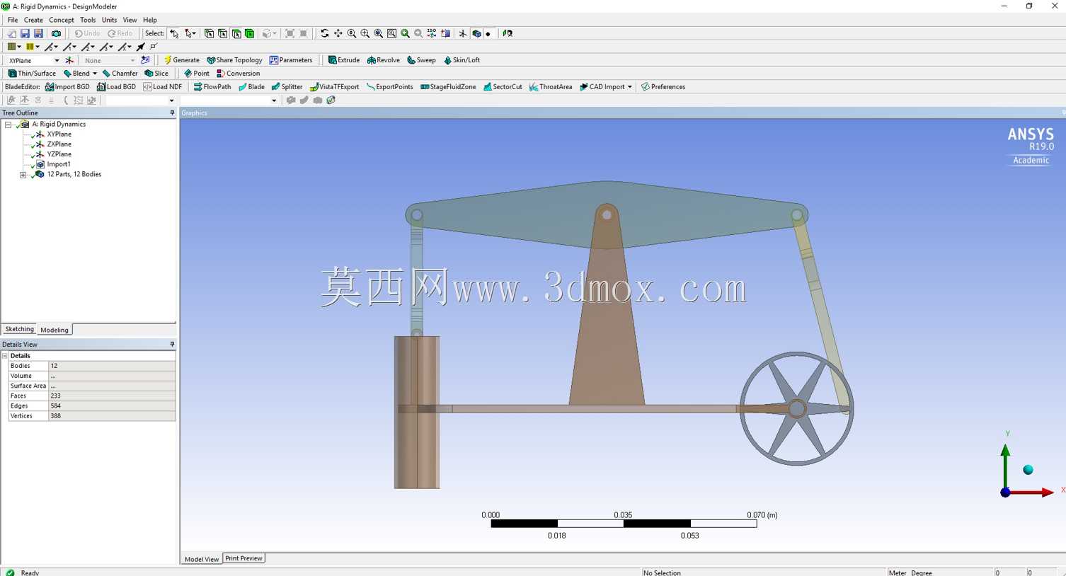 Ansys���嶯��ѧ������