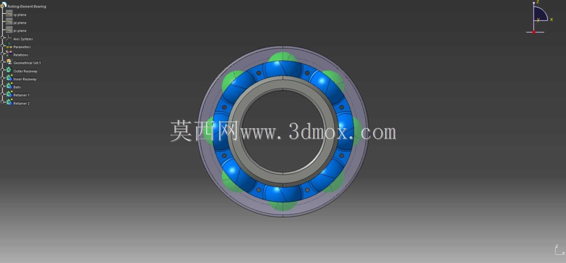 滚动轴承模型