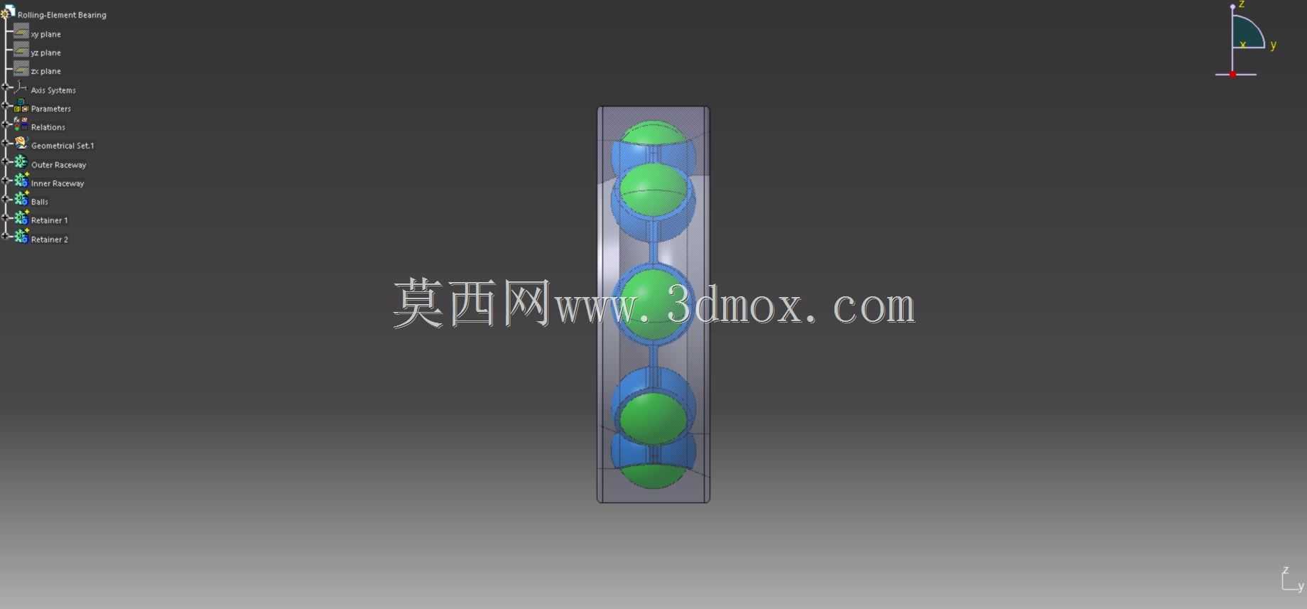滚动轴承模型