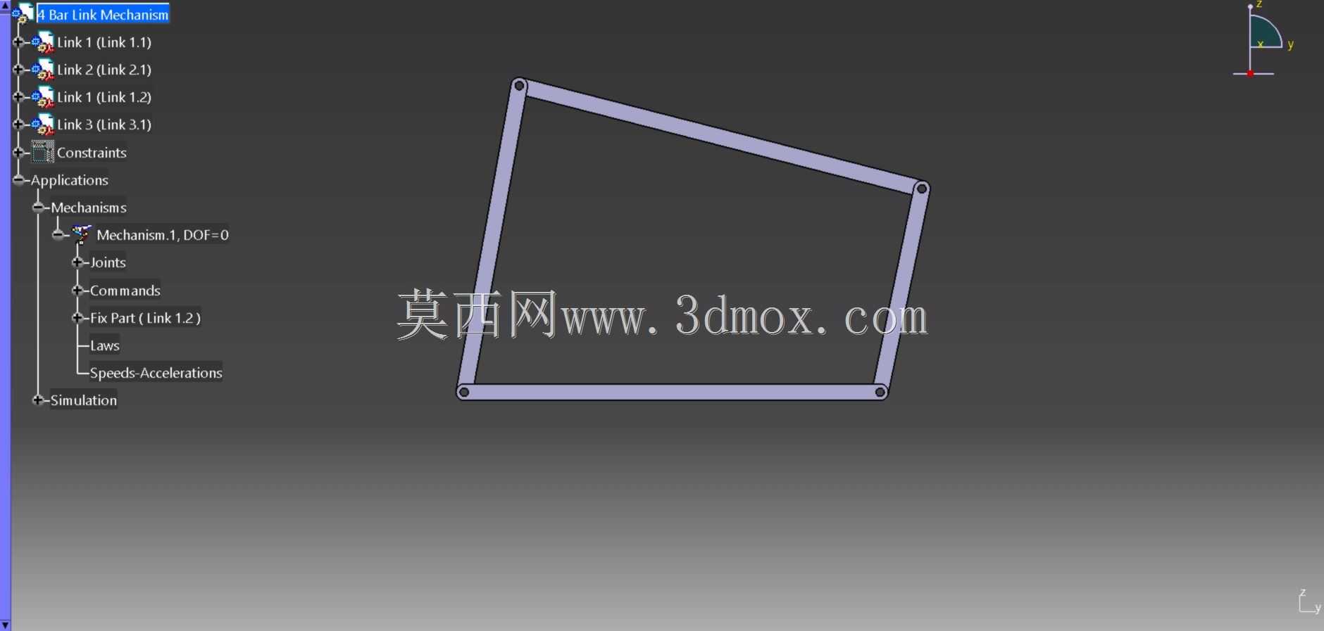 四杆连杆机构