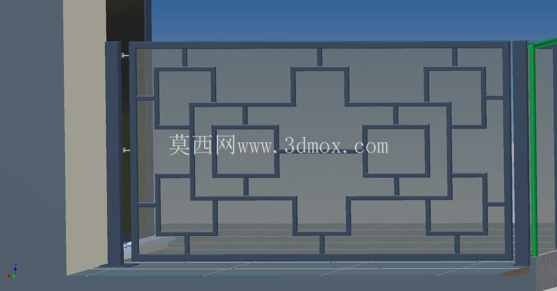 顶部设计闸门