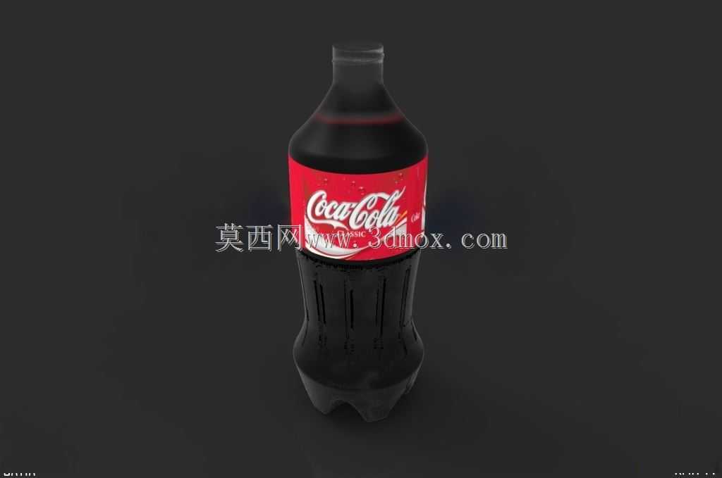 可口可乐瓶三维模型