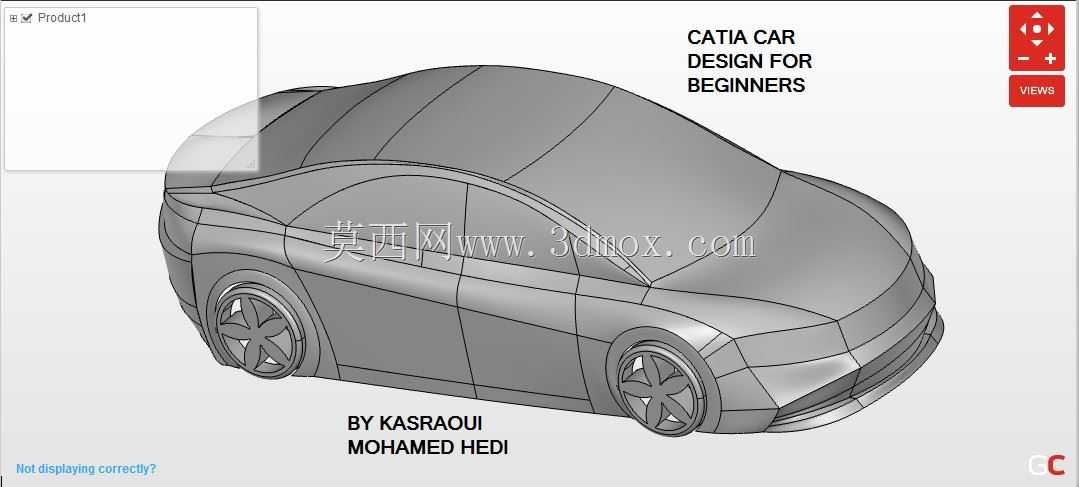 CATIA |初学者汽车设计|曲面造型