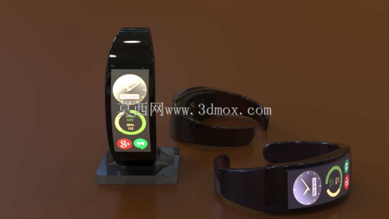 Android Wear智能手表/健身乐队概念