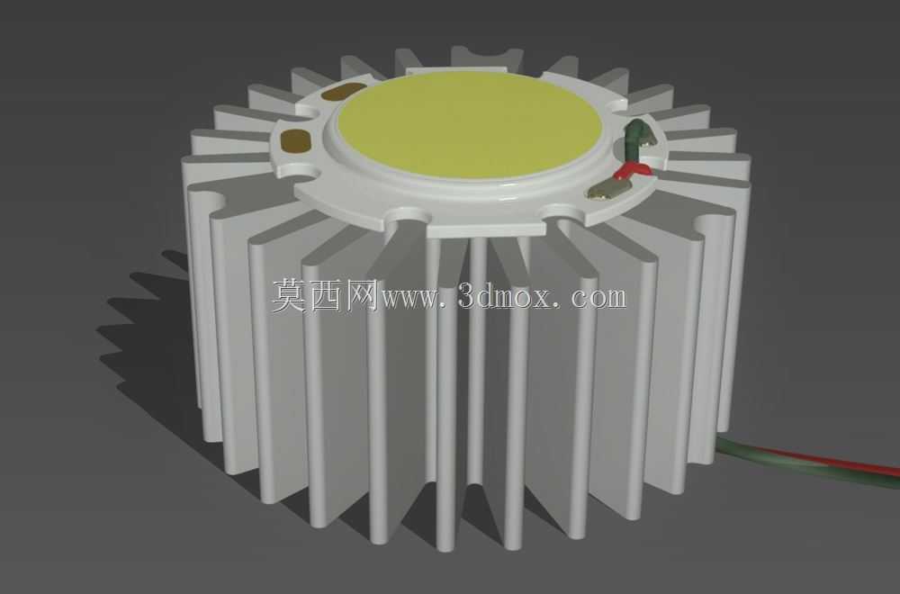 ����Բ��COB LED����˿��ɢ����