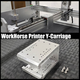 用于WorkHorse 3D打印机的Y形托架
