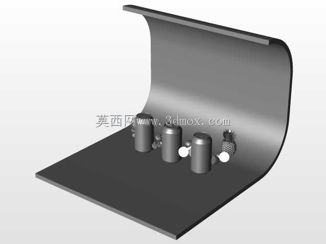 3ds Max中的快乐果汁渲染