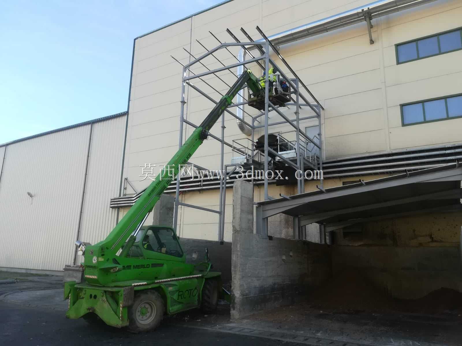 维护输送机平台