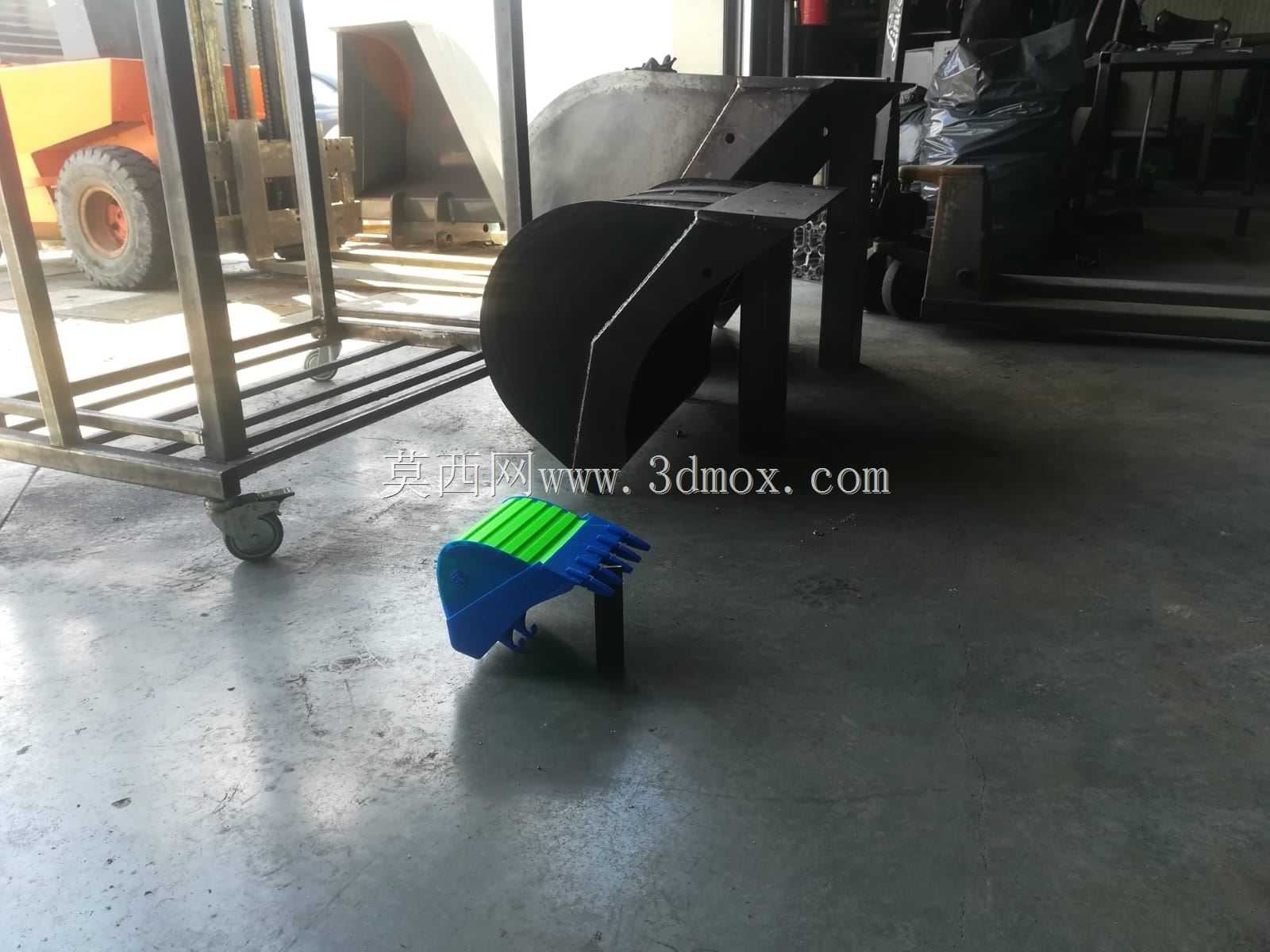 Caterpillar铲斗装载机3D打印1:10