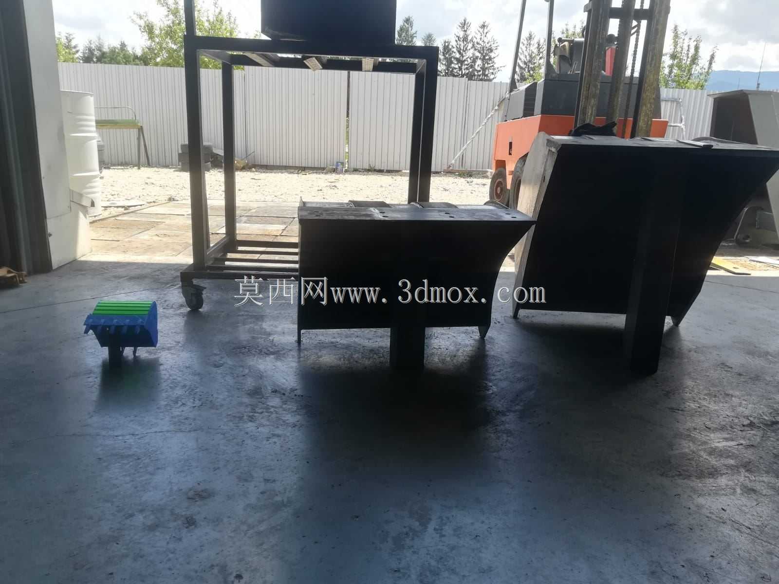 Caterpillar铲斗装载机3D打印1:10