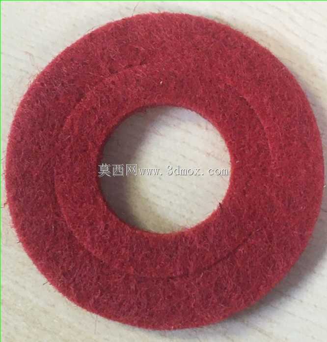 红色蓄电池正极毡圈