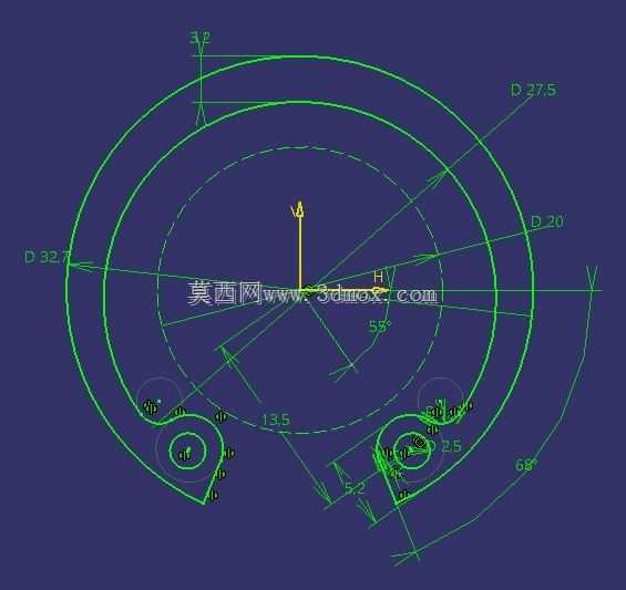 DIN 472 Anel��stico