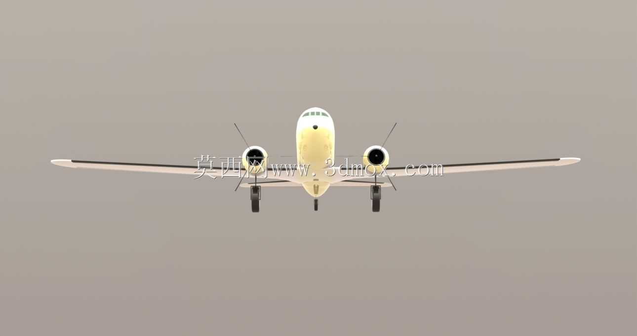SOLIDWORKS�ϵĵ�����˹DC-2�Ŷ��ɻ�
