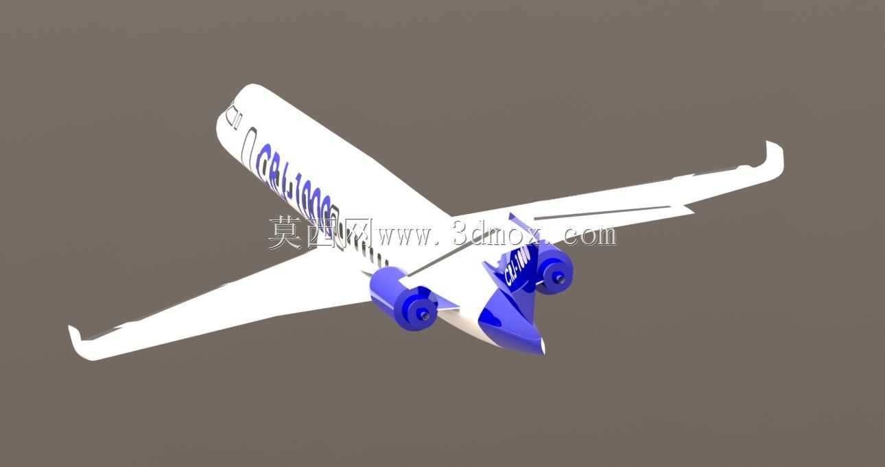 solidworks�ϵ��Ӱ͵�CRJ1000