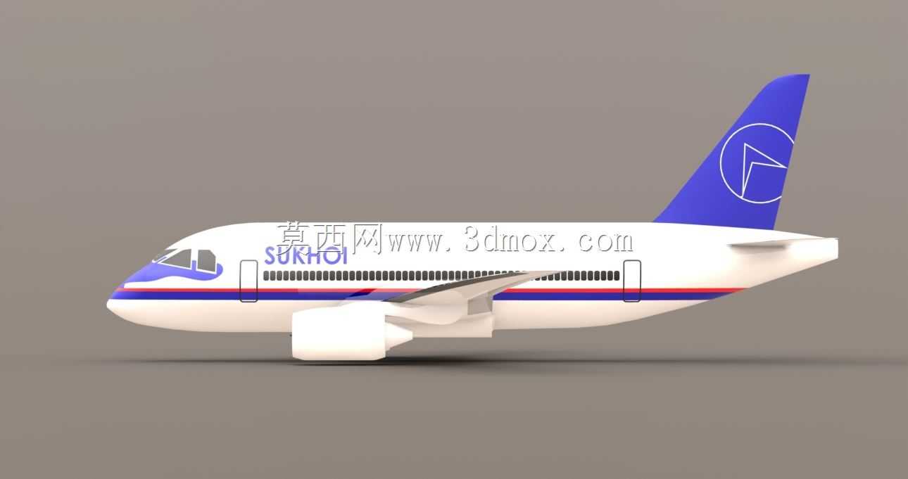 Sukhoi Superjet 100 onj solidworks