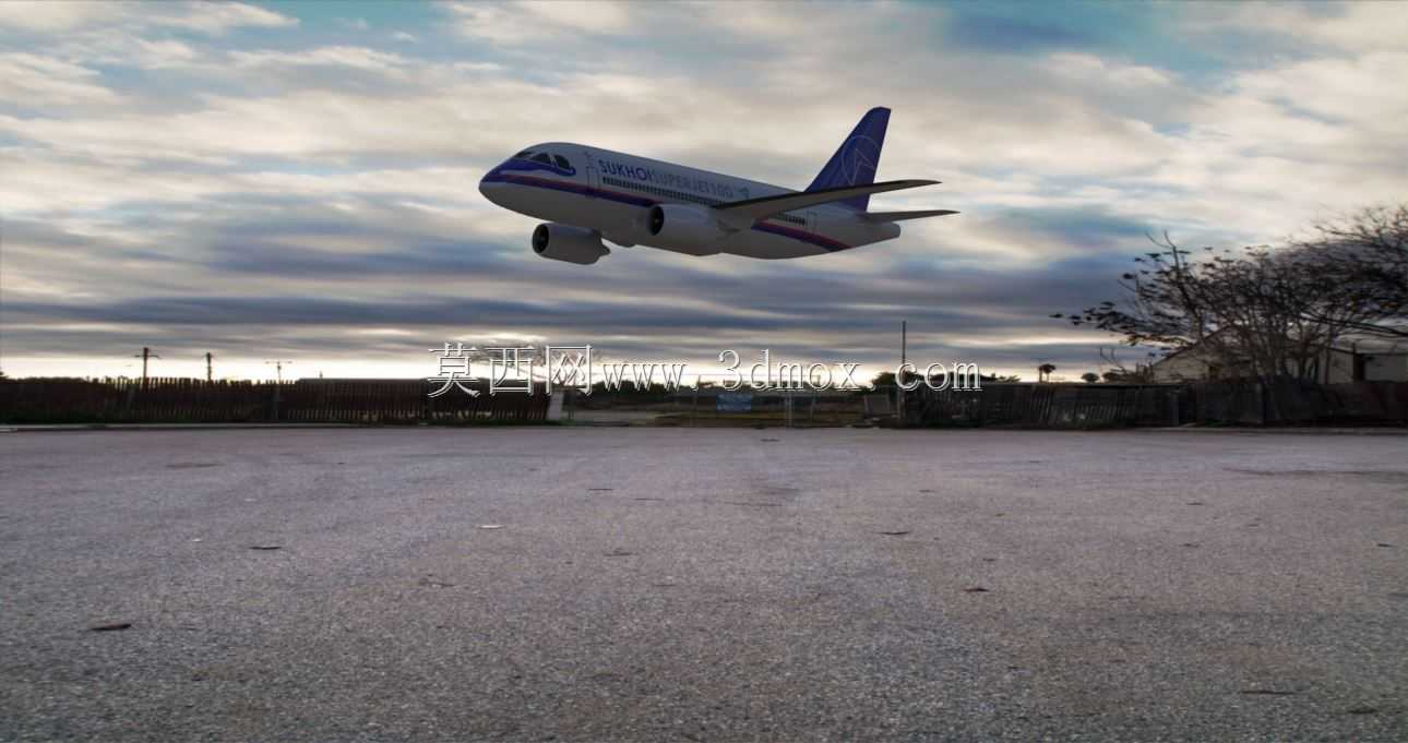 Sukhoi Superjet 100 onj solidworks