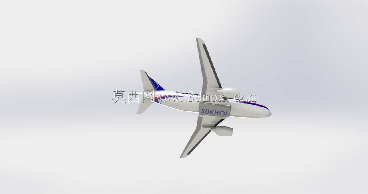 Sukhoi Superjet 100 onj solidworks