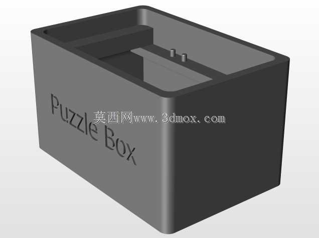 指甲拼图盒-3D打印