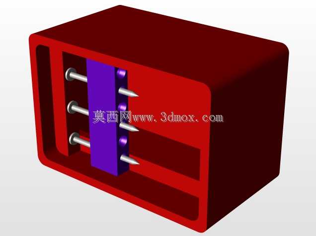 指甲拼图盒-3D打印