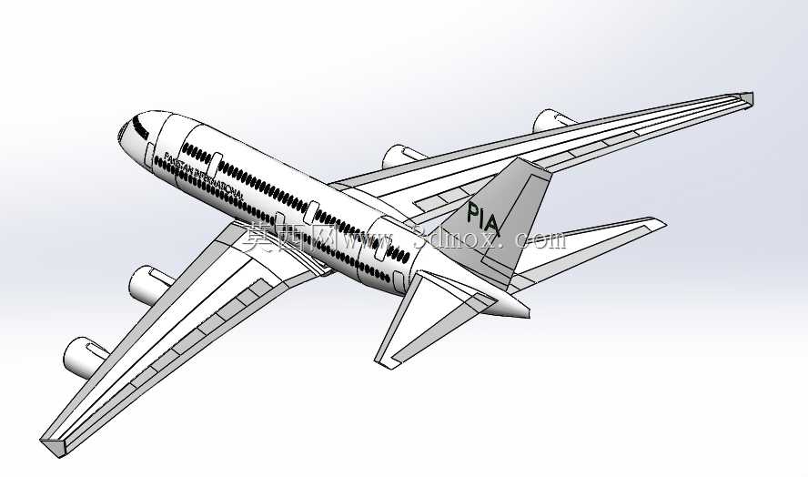 SOLIDWORKS�ϵĿտ�A380