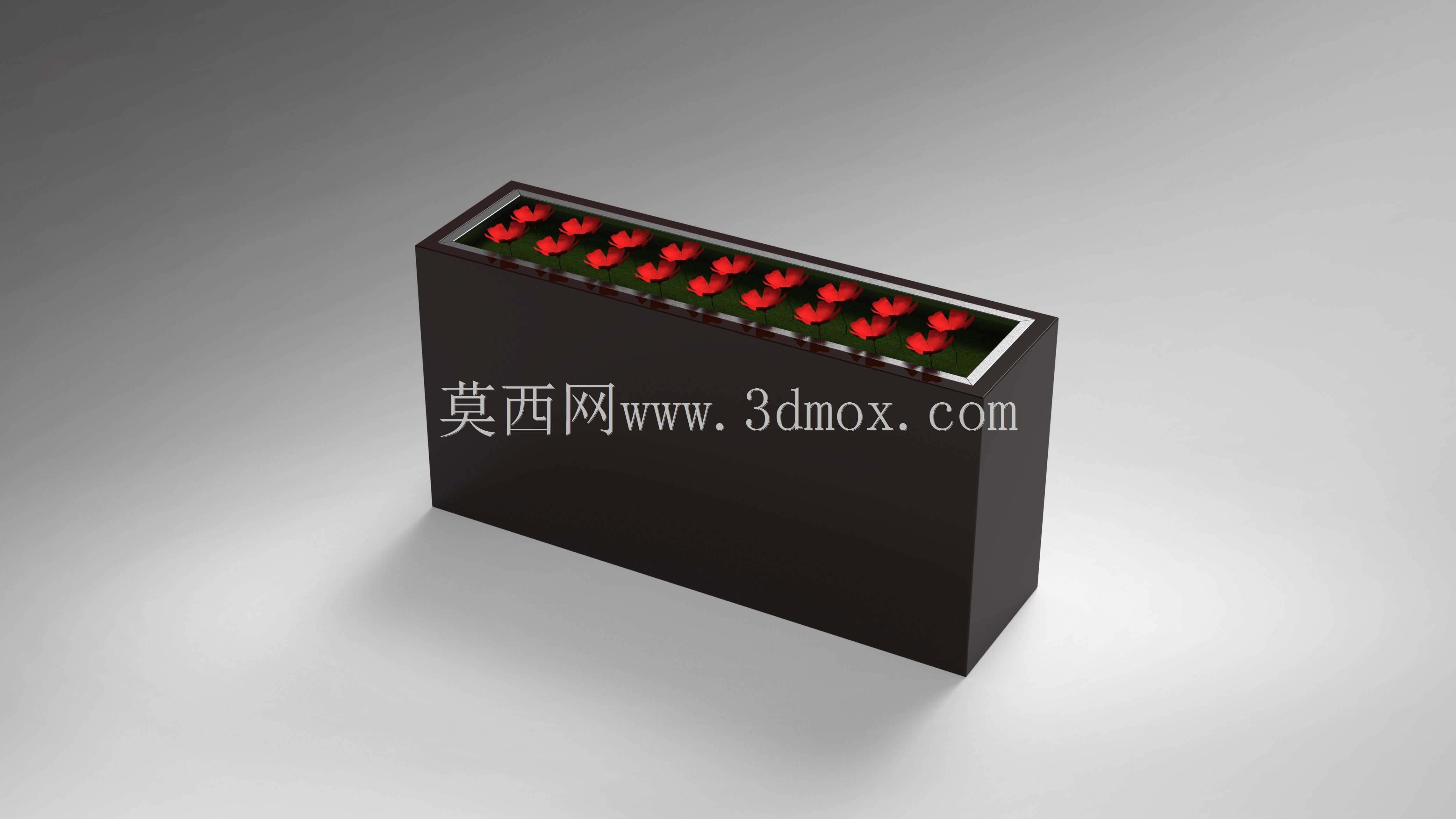 长条矩形萨克斯造型装饰花器