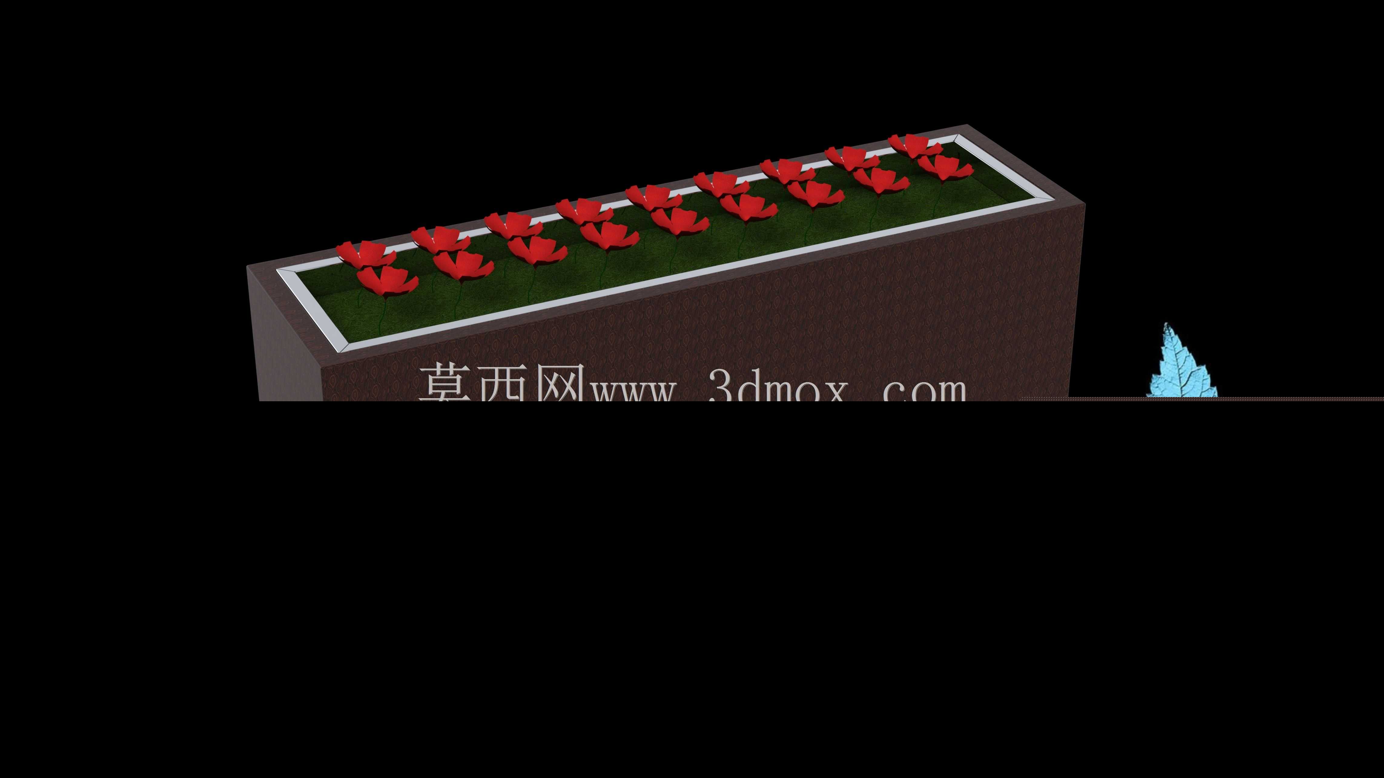 长条矩形萨克斯造型装饰花器