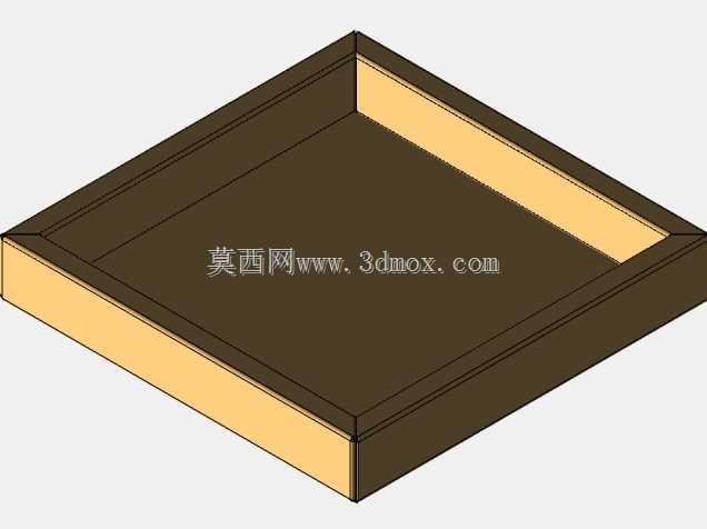 分格带内托巧克力礼盒结构设计