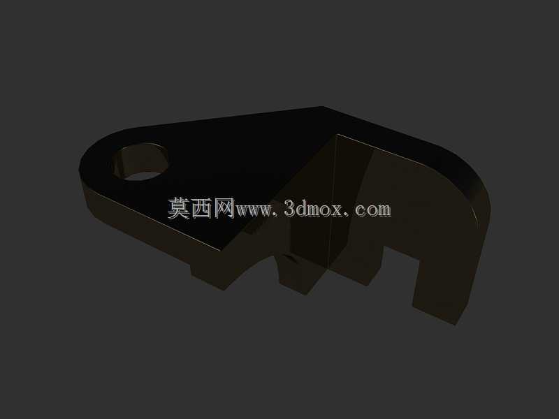 异形挂接式锁紧连接五金构件