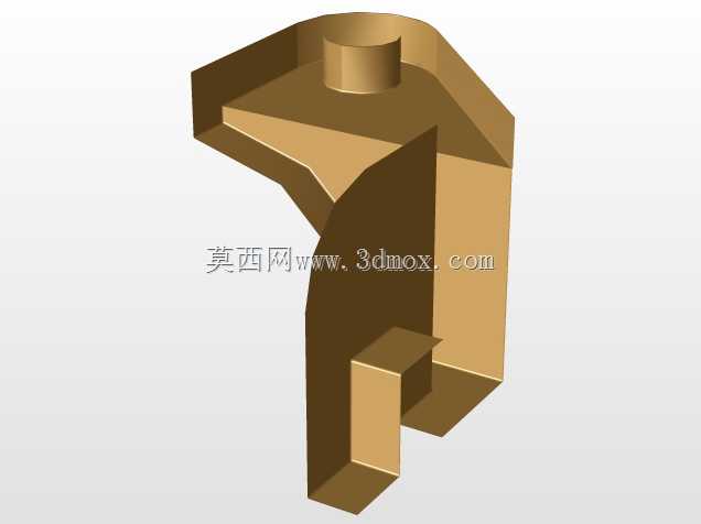 异形挂接式锁紧连接五金构件
