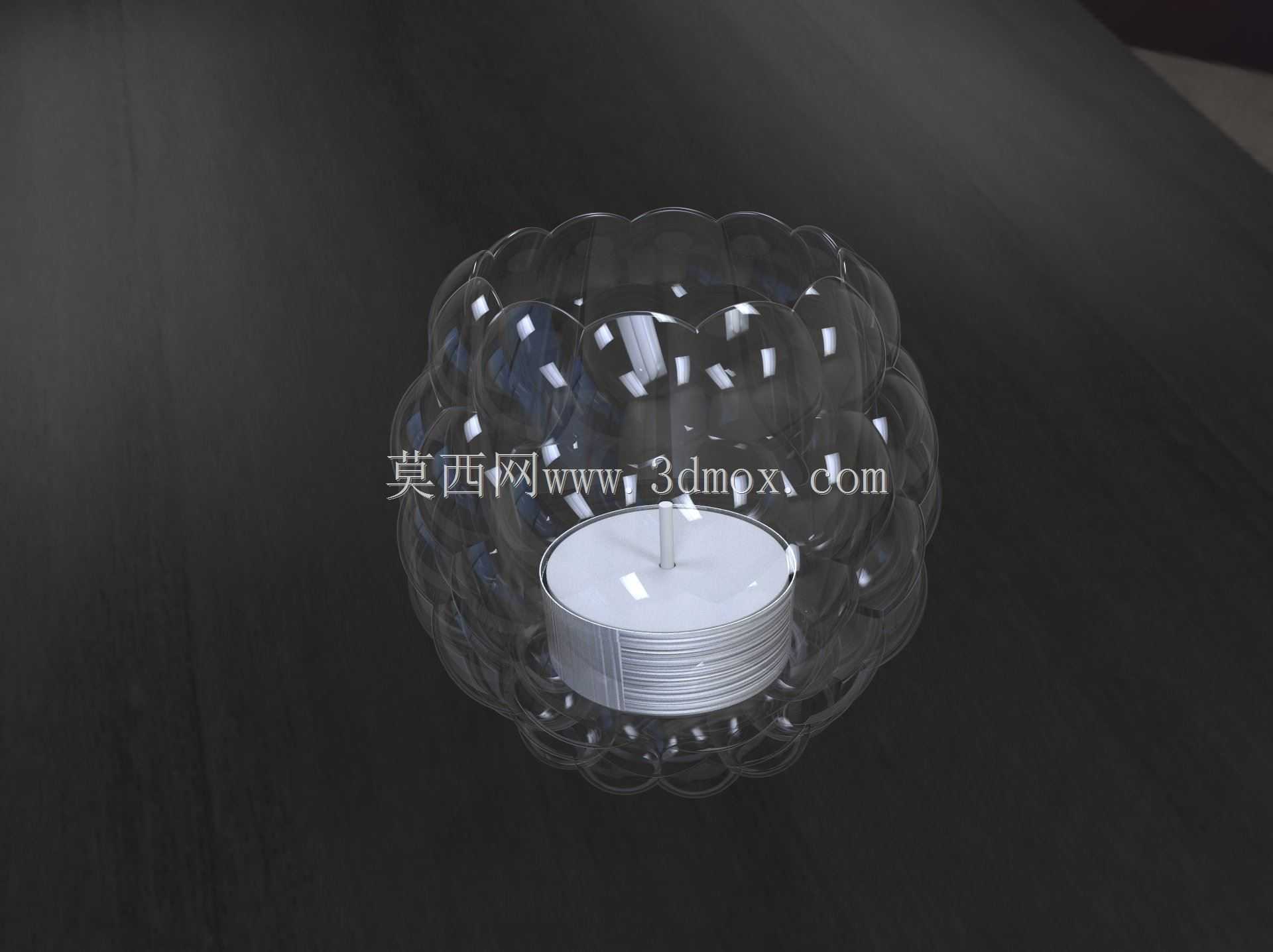 玻璃体内的茶烛(Teelicht)(Inv 2018)