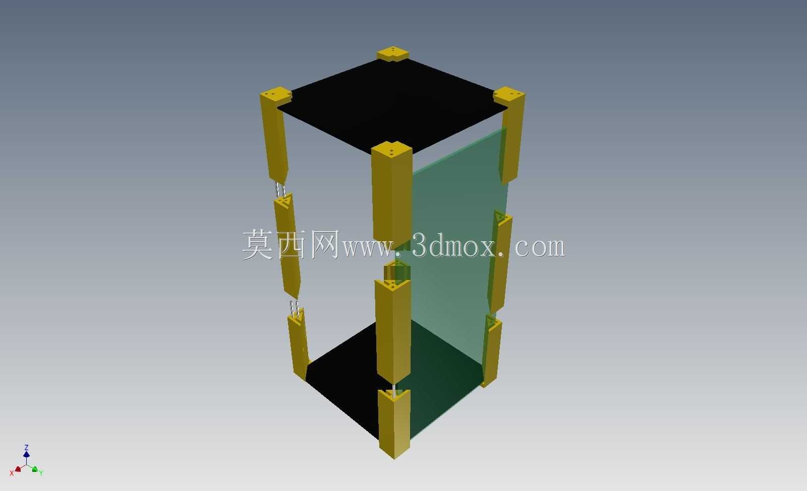 模块化立方体卫星框架