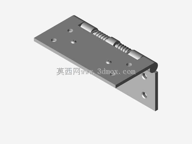 带电线的3D打印铰链