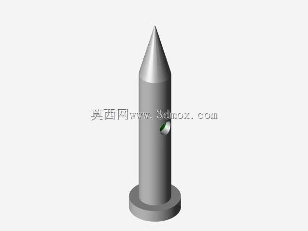 3D钉子和螺钉,带分离式钉锚
