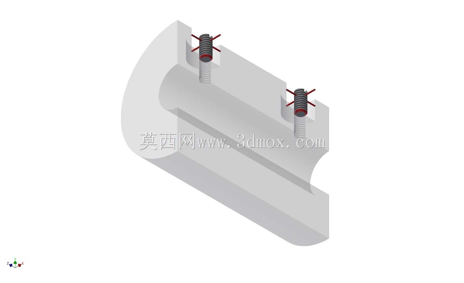 用于组装和维护的3D打印分离式连接器