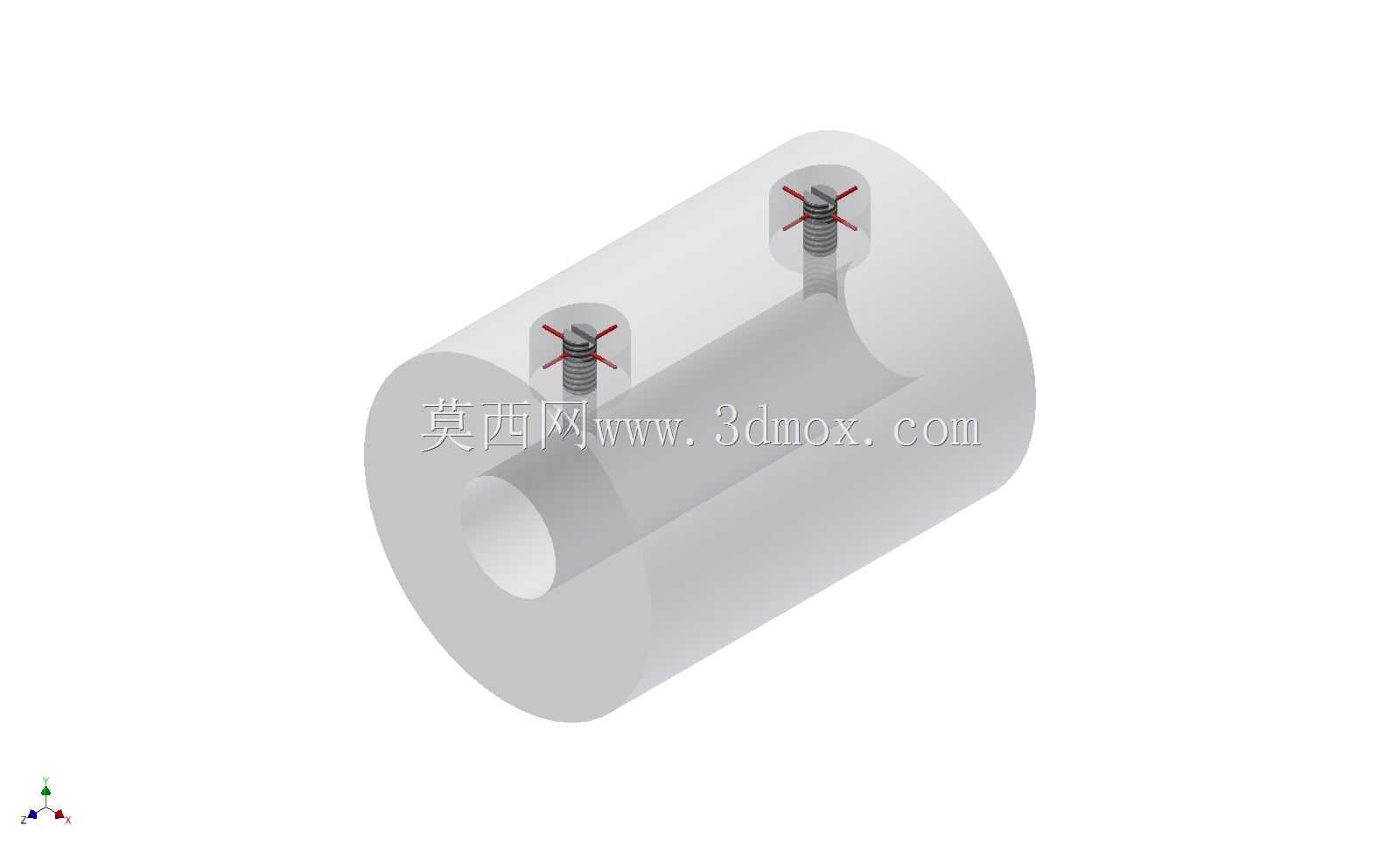 用于组装和维护的3D打印分离式连接器