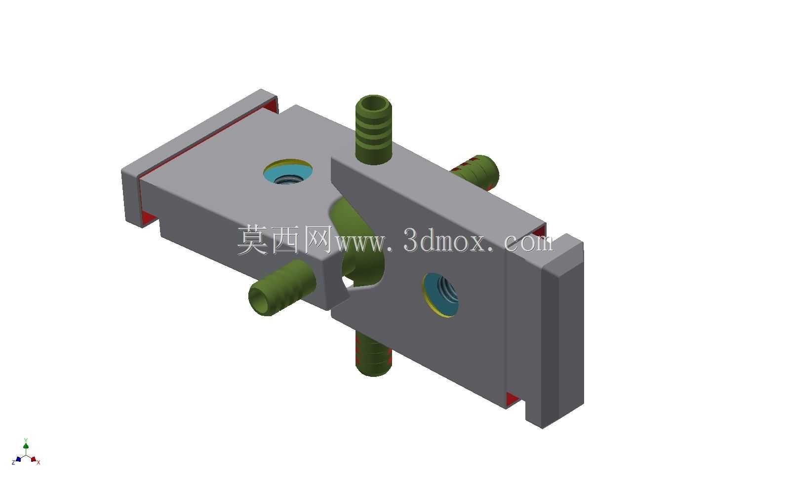 仅适用于3D打印的铰链