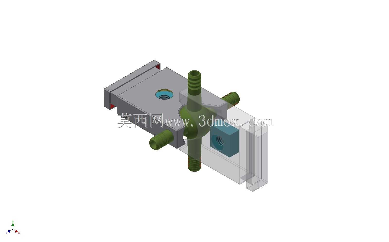 仅适用于3D打印的铰链