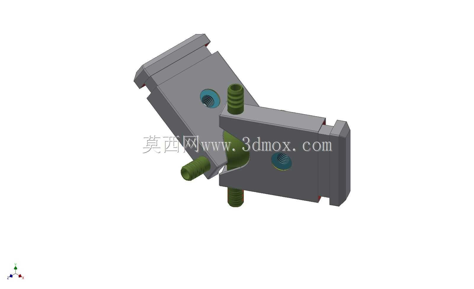 仅适用于3D打印的铰链