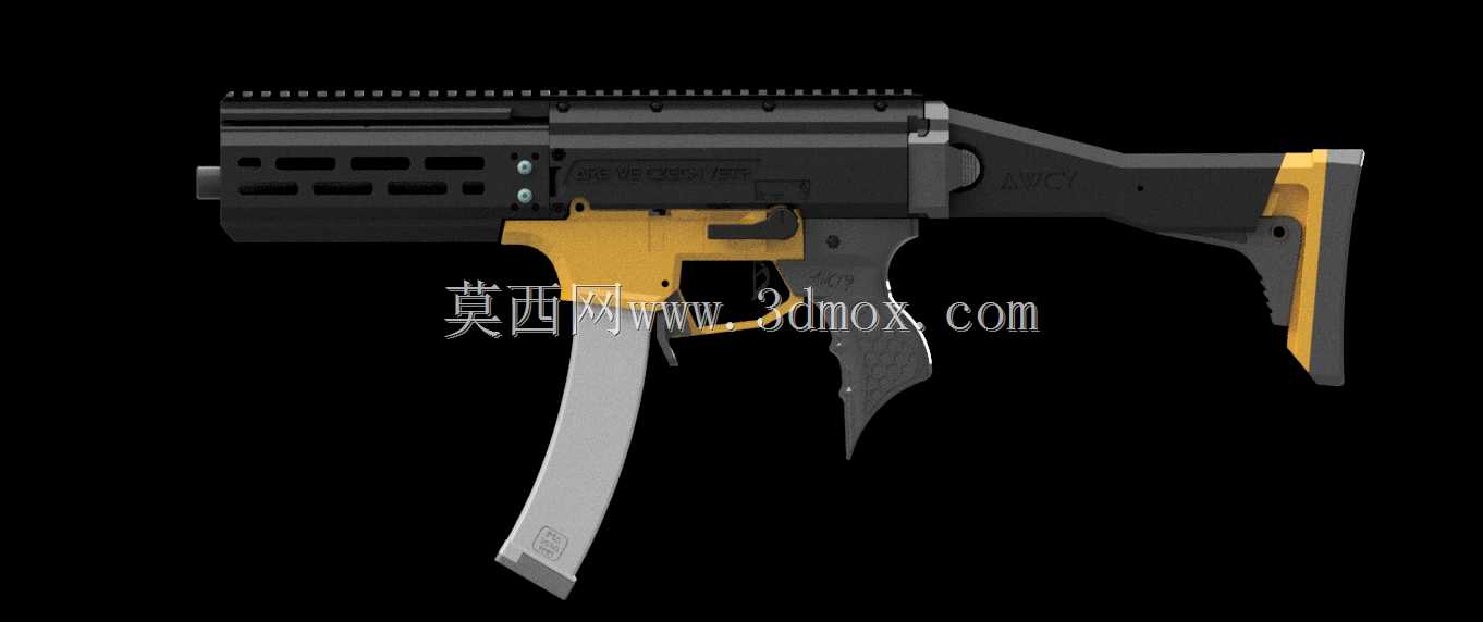AWCY Scz0rpion EVO 3D可打印火器