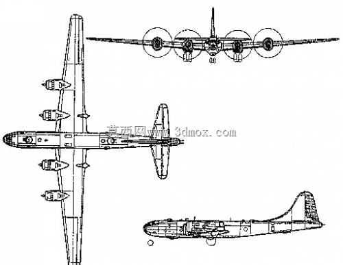 B-29超级堡垒轰炸机