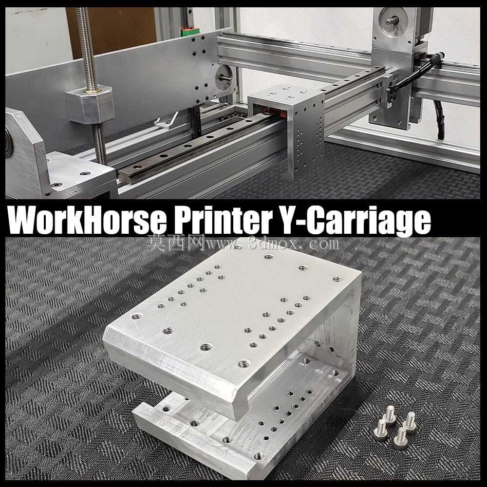 ����WorkHorse 3D��ӡ����Y���м�