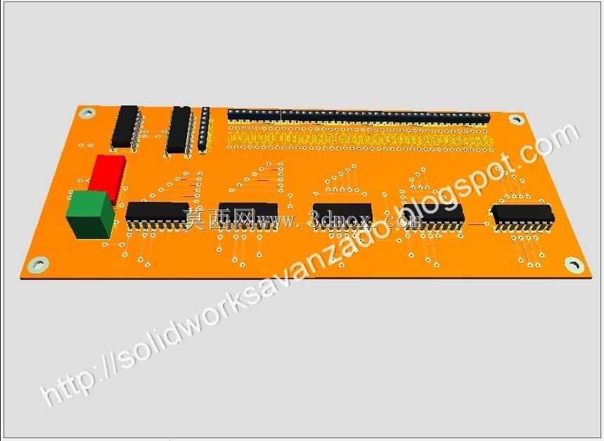 使用74HC595和4017的矩阵led 8x40