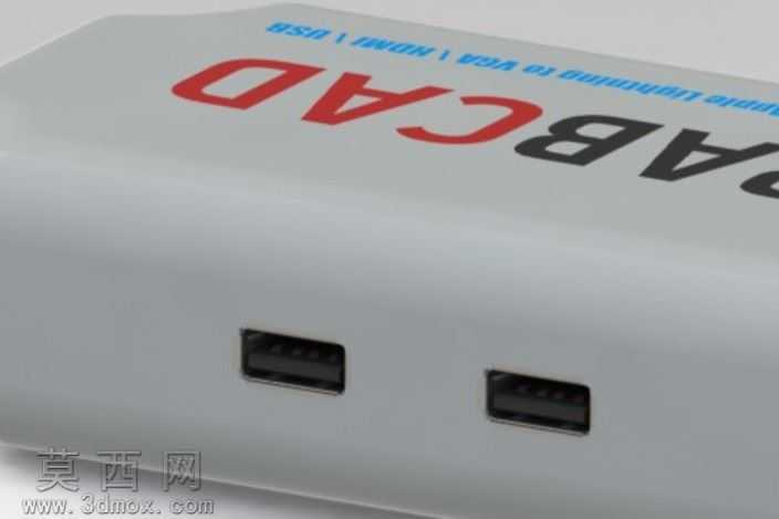 抓住CADIphone信号转换器(苹果闪电连接器连接到HDMI\VGA\USB)