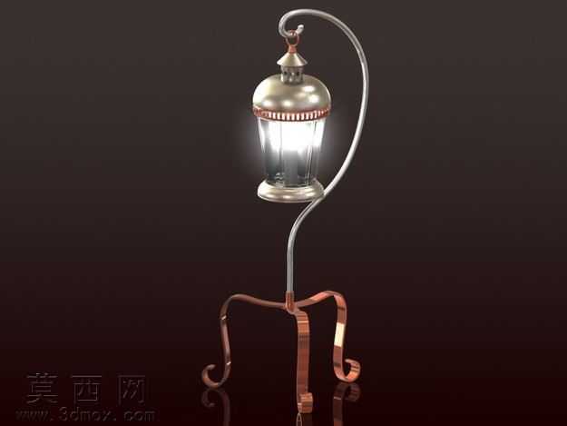 在一个小的立场上的灯笼