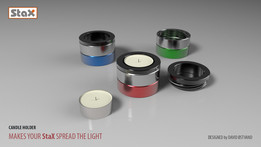 Stax Design 4烛台