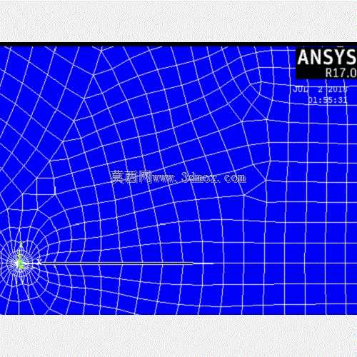 ANSYS中裂纹的LEFM建模